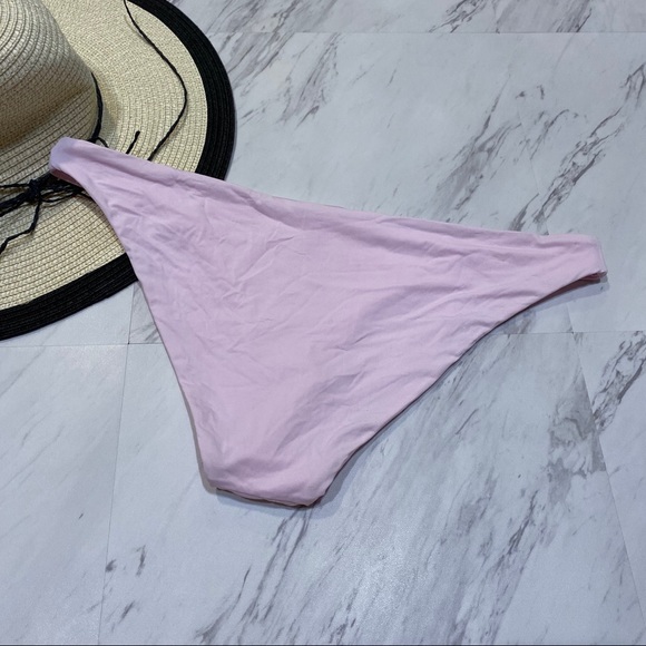 New! Topshop Cutout Pink Swim Bikini Bottoms - Picture 2 of 6